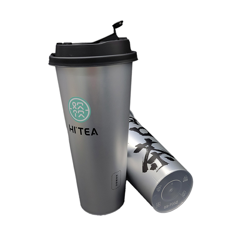 PP Plastic Coffee Cup In Mold Label