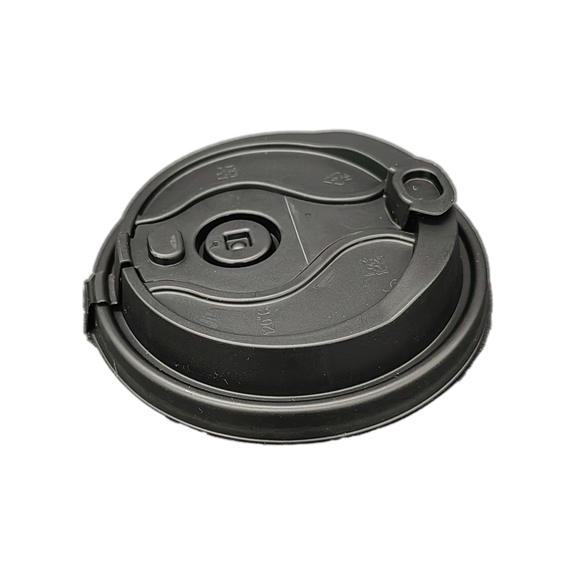 Pp plastic plat deksel voor bubble thee beker