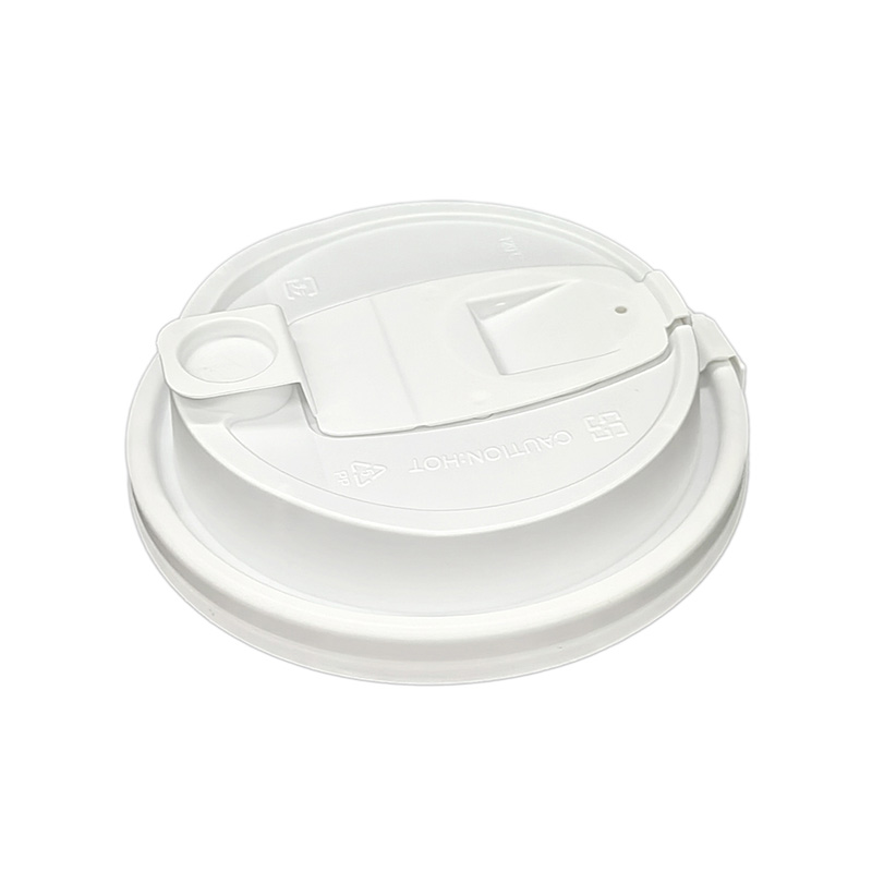 Pp plastic plat deksel voor sapbeker