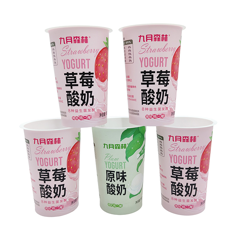 PP Plastic Ice Cream Cup Yoghurt Container