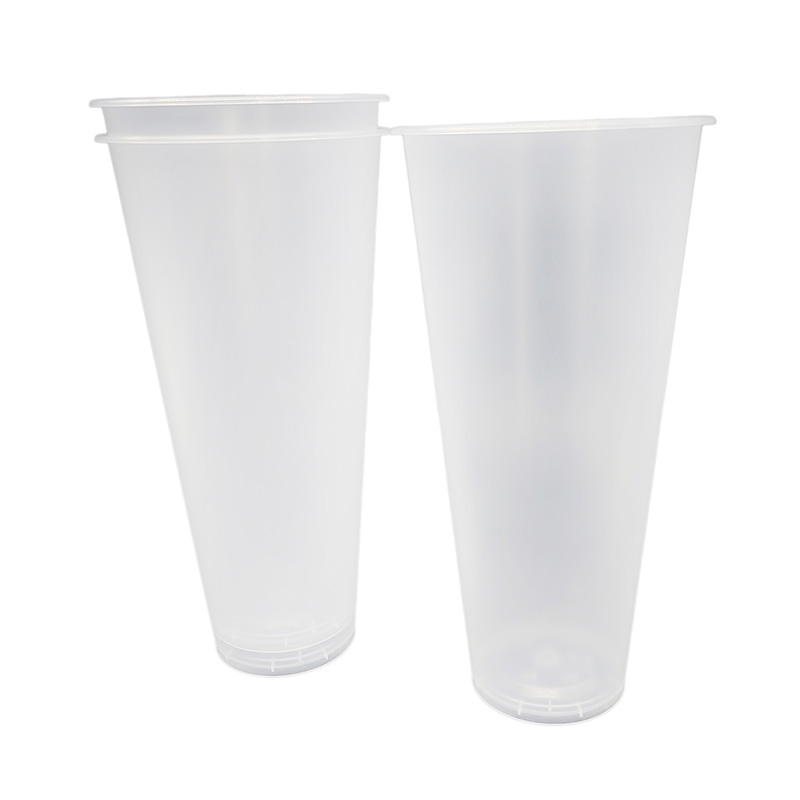 Pp plastic spuitgieten boba theekop