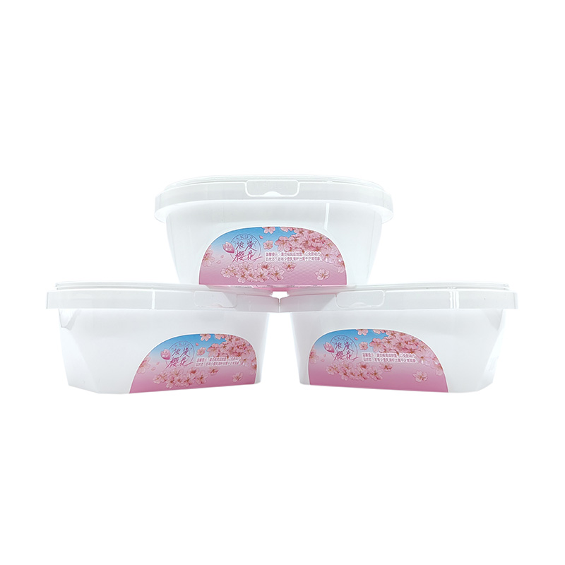 PP plastic spuitgietbeker voor yoghurt
