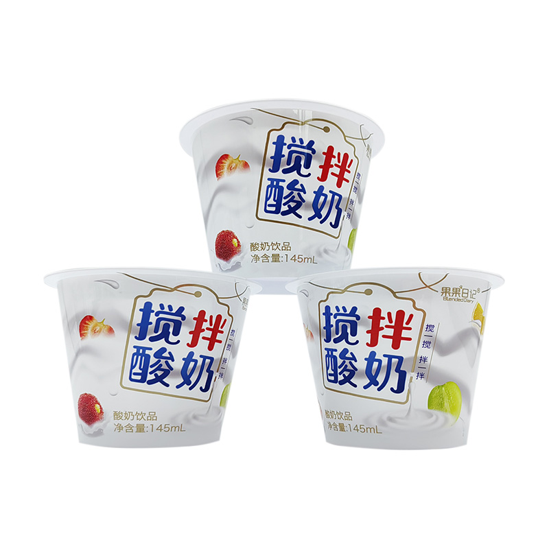 PP plastic spuitgieten yoghurt cup